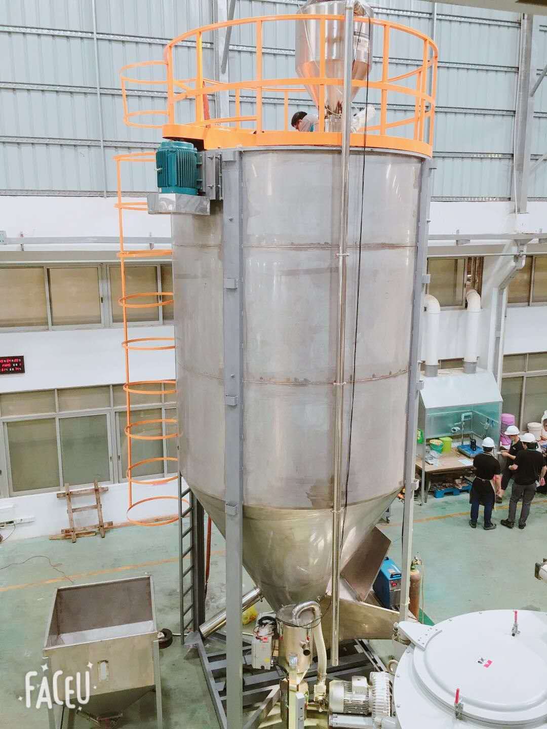 順德一家上市公司購買 10T立式攪拌機客戶案例